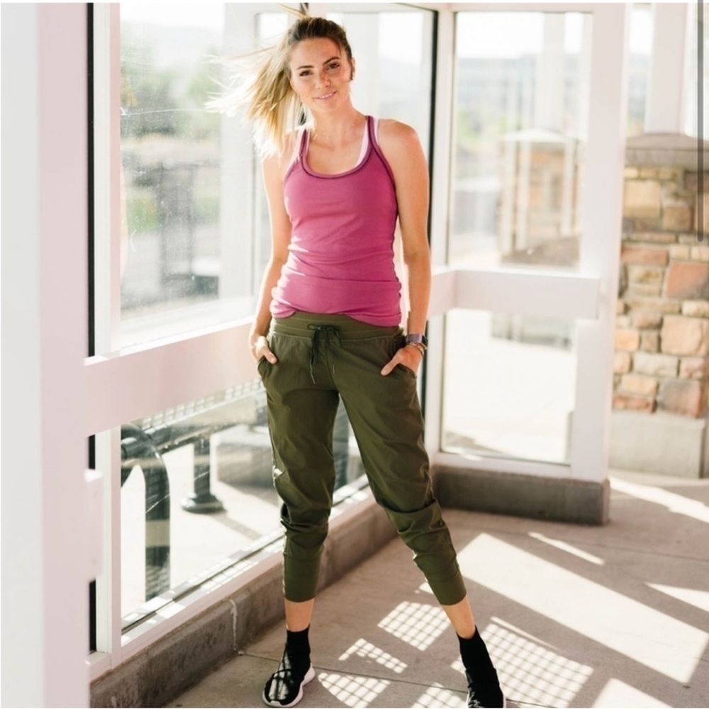 NWT Zyia Active Olive Trail Jogger Pants Size XL